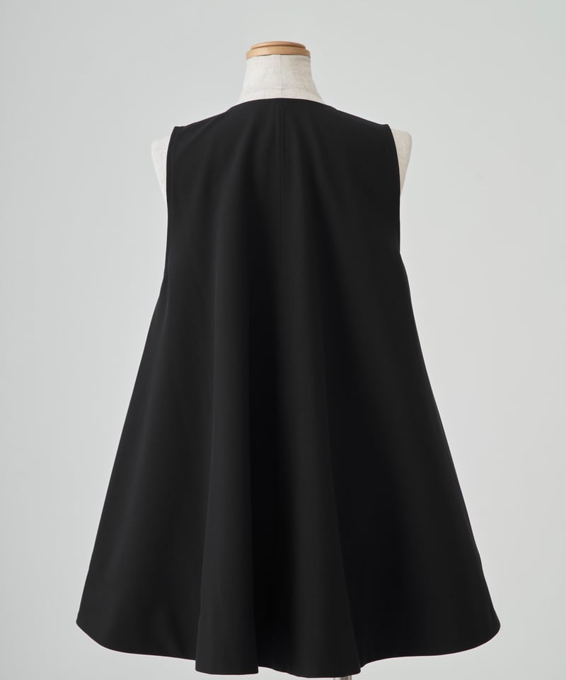 Victoria A-line Gillet Black | elu