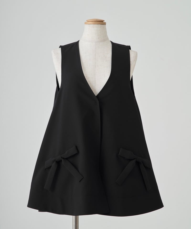 Victoria A-line Gillet Black | elu