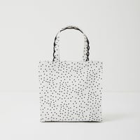 Fleur tote (square small) Dot Green | elu Fleur tote (square small) Dot Green | elu