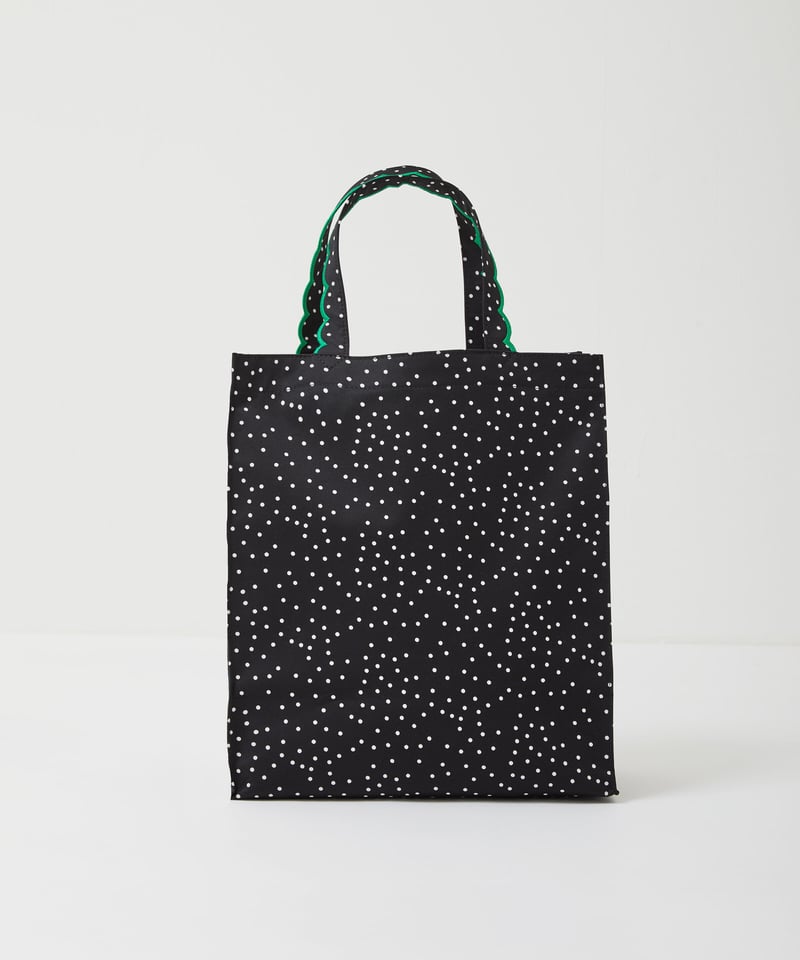 Fleur tote（square）Dot Green | elu