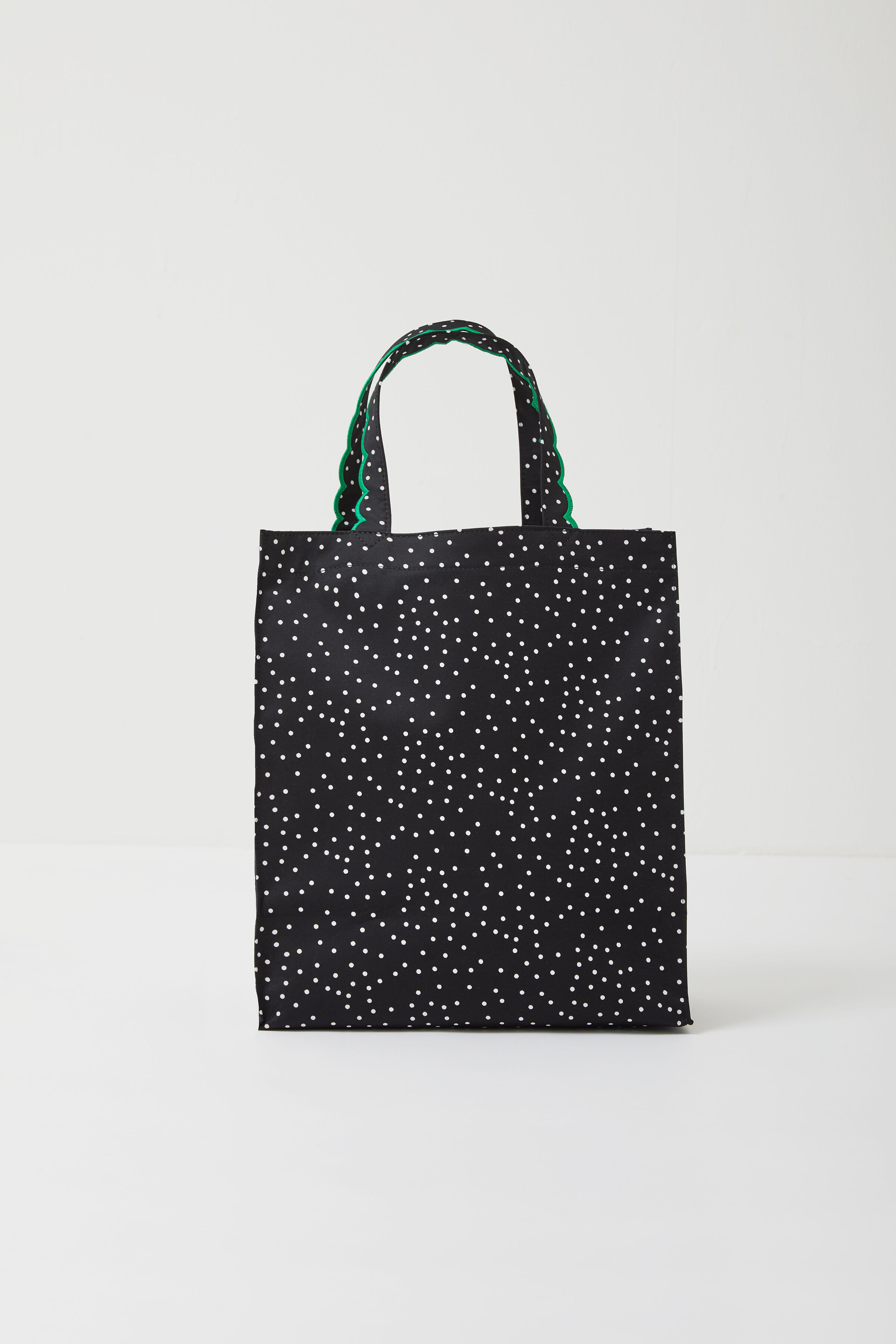 Fleur tote（square）Dot Green | elu