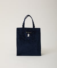 Fleur tote （square small） gingham check beige×y