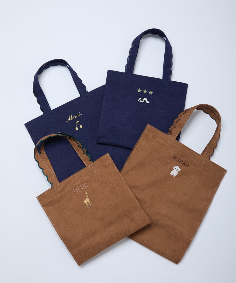 美品☆elu. Fleur tote （square small）完売レア品 Fleur tote （square small） Dot Green | elu