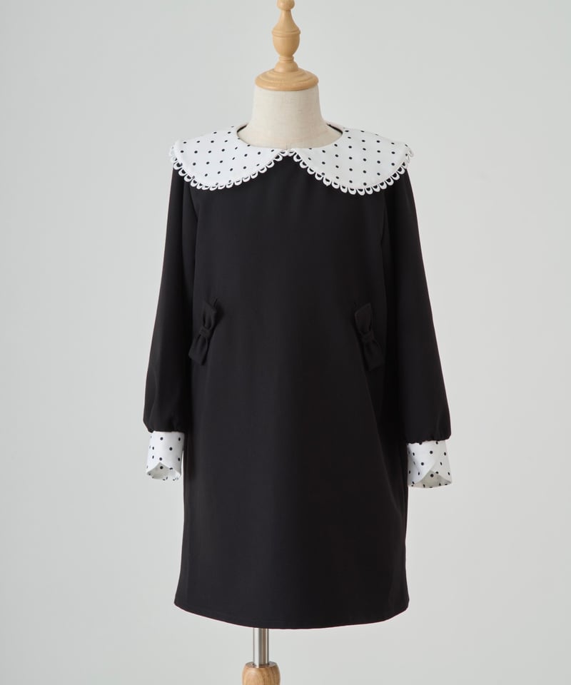 ワンピース Aurora dress dot Dottie Charm Aurora Dress🤎