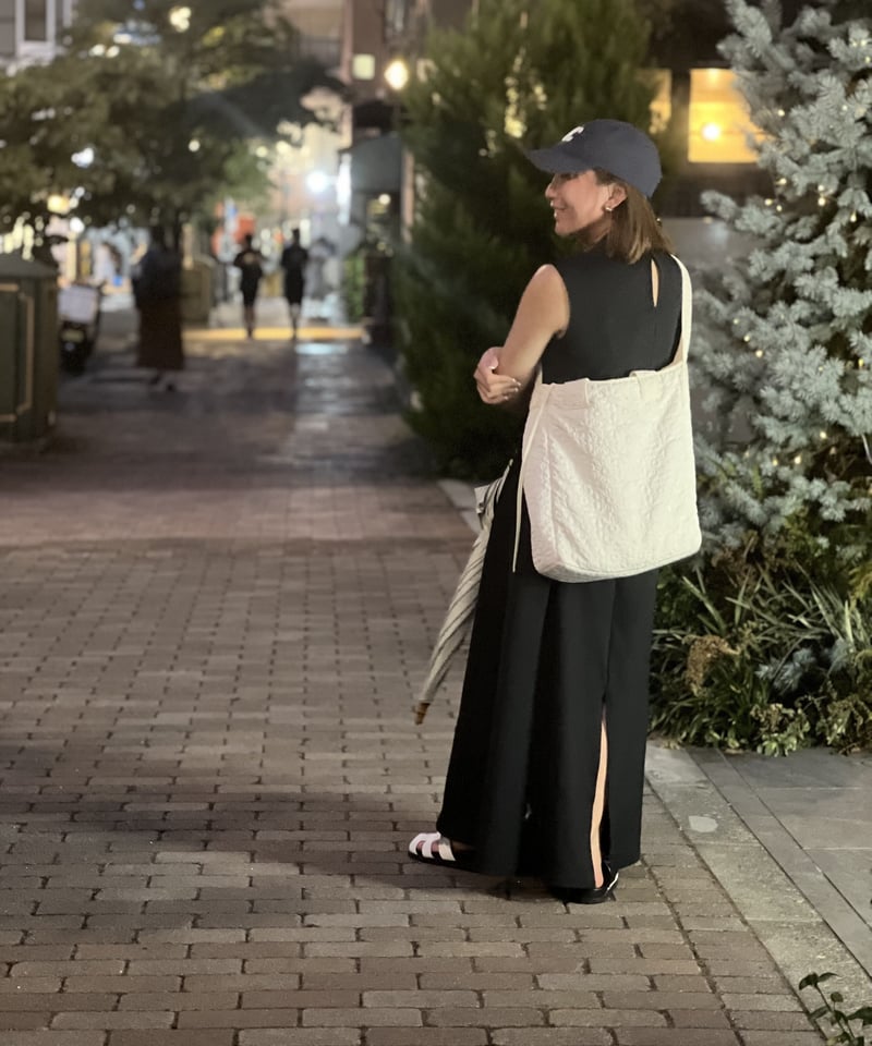 Reversi -Jacquad & quilting Bag- White | elu