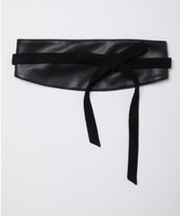 Gabe dress denim ribbon 在庫調整分 | elu