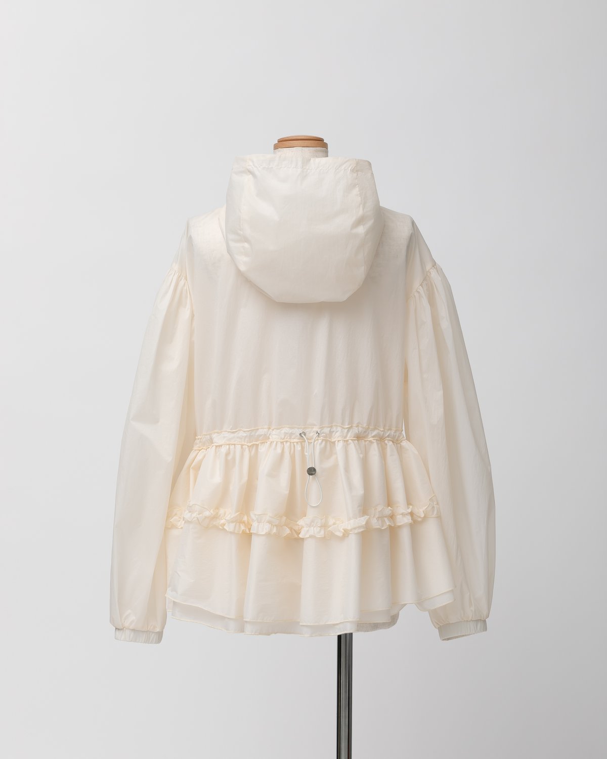 まむあむ　エルDaisy gather peplum UVcut Daisy gather peplum UVcut sheer Parker -ivory-