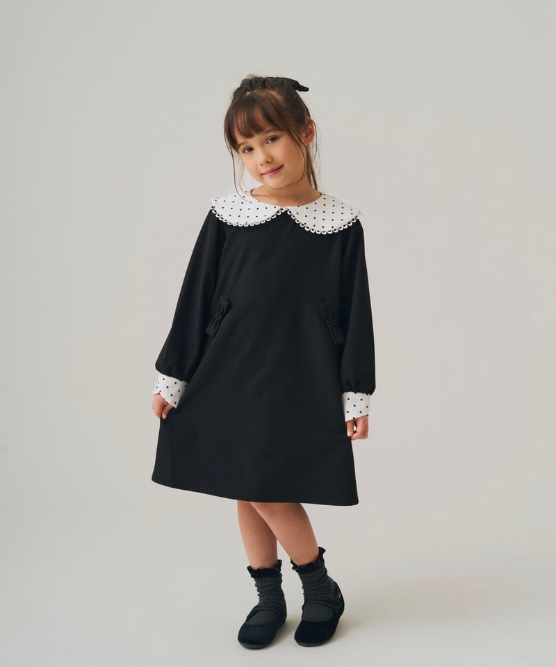 KIDS】Victoria Dress Dot | elu