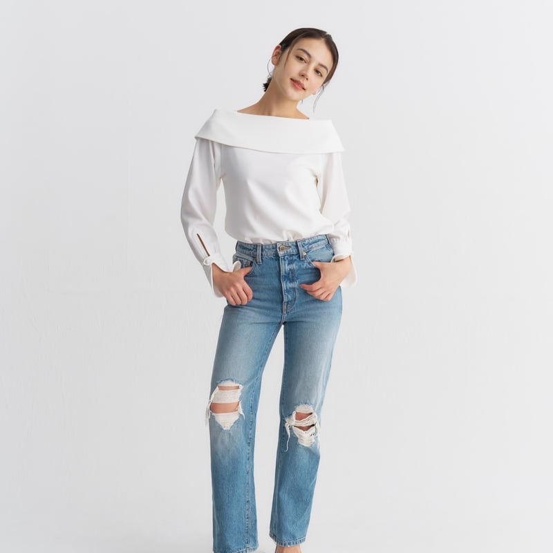 Aurora blouse White | elu Aurora blouse White | elu