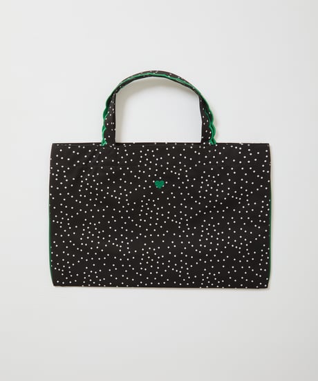 Fleur tote（lesson） Dot Green