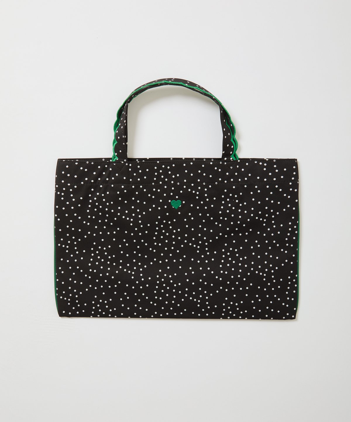 elu. フルールトート Fleur tote（lesson） Dot Green | elu