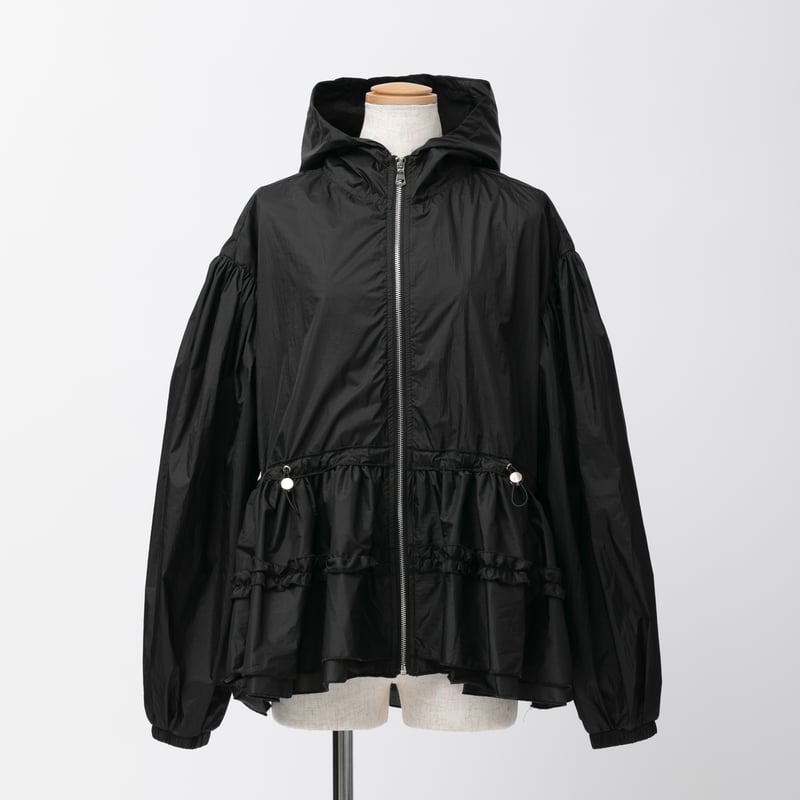 【美品】elu. UVcut パーカー 黒 美品】elu. UVcut パーカー 黒