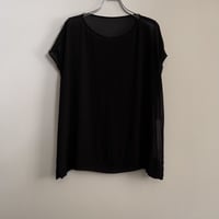 ゴーシュ　シルクシフォン　ボートネックブラウス