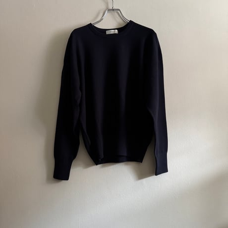 chiclin  コットン　エルボーパッチニット　カーキ　赤　ネイビー