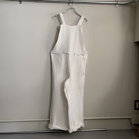 R＆D  オールドマンズテーラー　MATELASSE サロペットホワイト