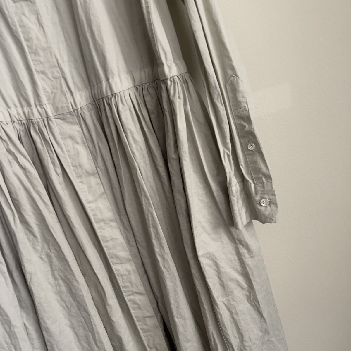 R＆D オールドマンズテーラー ガーメントダイ スタンドカラーシャツ  