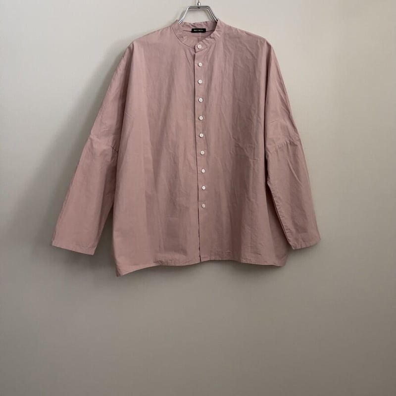 オールドマンズテーラーガーメントダイハーフスリーブシャツ　ピンク オールドマンズテーラーガーメントダイハーフスリーブシャツ