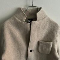 R&D オールドマンズテーラー　ウールフェルトジャケット　ベージュ