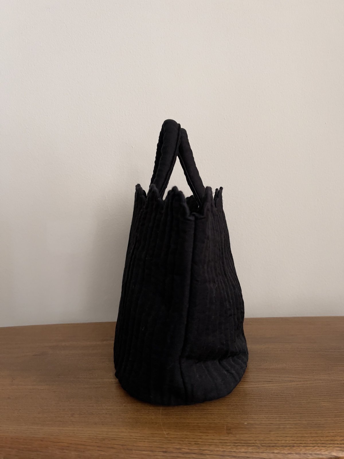 R＆D オールドマンズテーラー MATELASSE バスケット ブラック