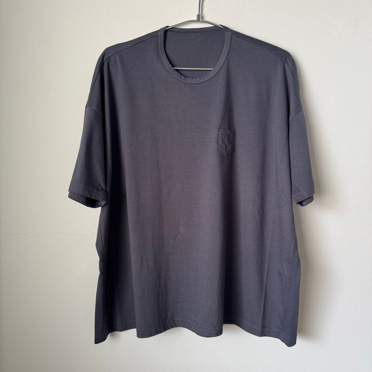 ゴーシュ オーガニックスピン天竺半袖スクエアTシャツ ベージュ | 木 