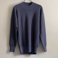 ゴーシュ　コットンニット　ブルーグレー