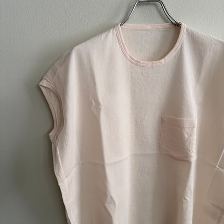 ゴーシュ　ピケクレープ　フレンチTシャツ　　ライトベージュ　ネイビー　ブラック