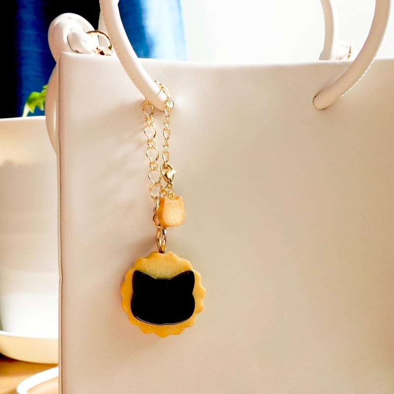 ねこねこクッキー・チョコクリームサンド・バッグチャーム | Sweet Cats