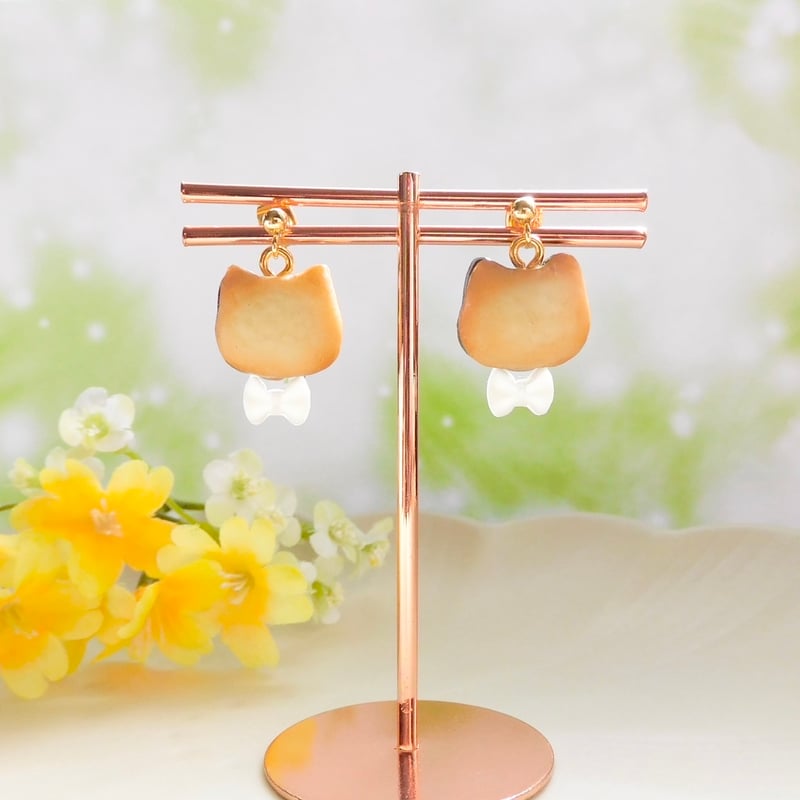 【SALE】イチゴチョコのアシンメトリーピアス セール】大ぶりいちごピアス（ピアス（両耳用））｜Coo+i