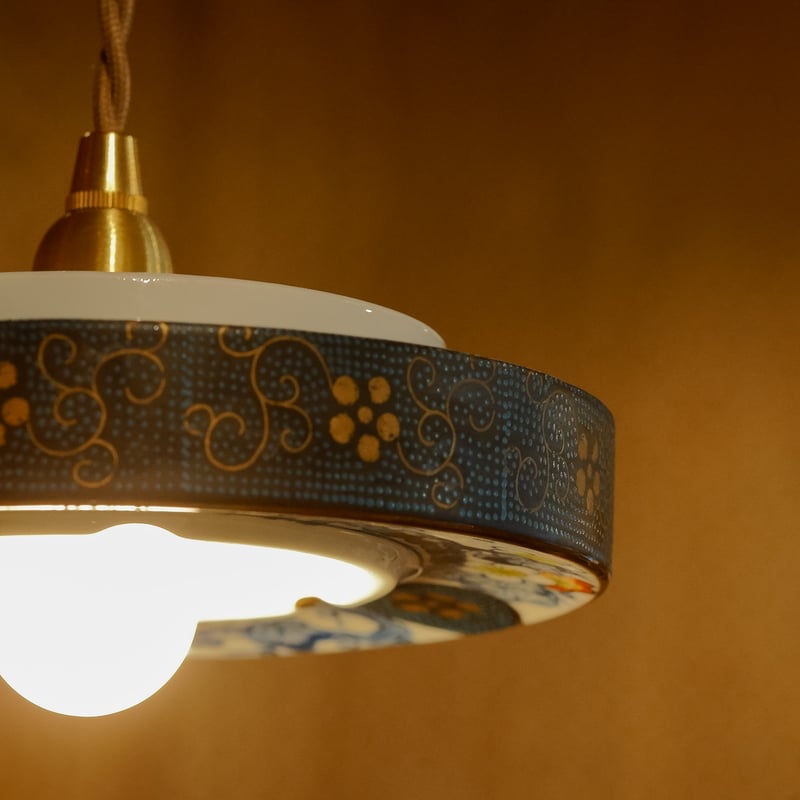 九谷焼　① 高級ライト　kutani pottly light 九谷焼 ① 高級ライト kutani pottly light 九谷焼 ① 高級