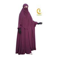 KHIMAR/JILBAB (Purple)