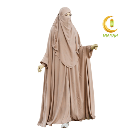 KHIMAR/JILBAB (Beige)