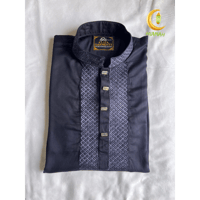 MEN'S PUNJABI Navy blue XL size