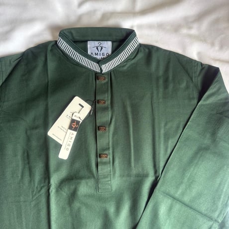 MEN'S PUNJABI Green XL/M size
