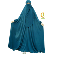 KHIMAR/JILBAB (Teal )