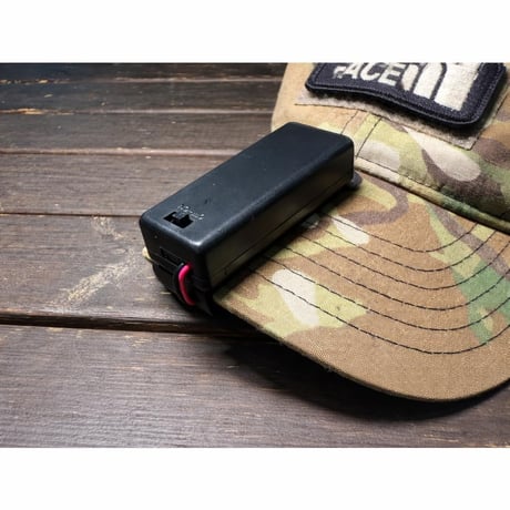 CapFan High キャップファン ハイ 【曇り防止＆熱中症対策】 サバゲー ゴーグル ファン 帽子用 小型 静音 メガネ サングラス対応