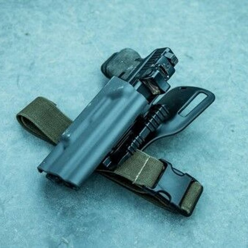 実物【T.REX ARMS 】 T.REX Thigh Strap Black ブラック |