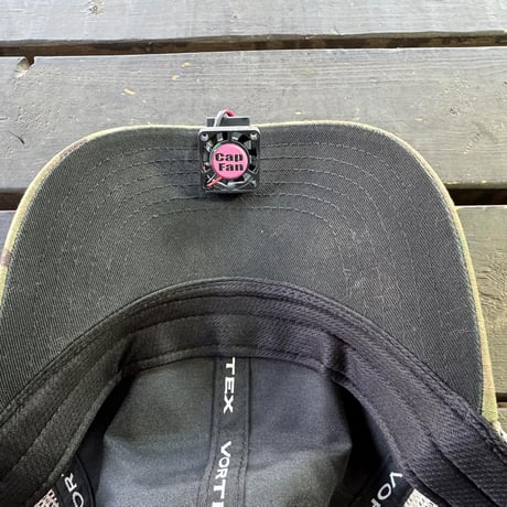 CapFan High キャップファン ハイ 【曇り防止＆熱中症対策】 サバゲー ゴーグル ファン 帽子用 小型 静音 メガネ サングラス対応