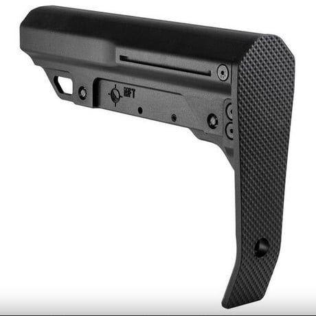 Mission First Tactical 【MFT】BATTLELINK Aluminum Minimalist Milspec Stock 実物ストック BMSMIL-MTL ブラック