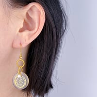 いのりの耳環・小｜丸形リング小サイズのフックピアス