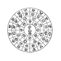 ヲシテ文字フトマニ図「意味」