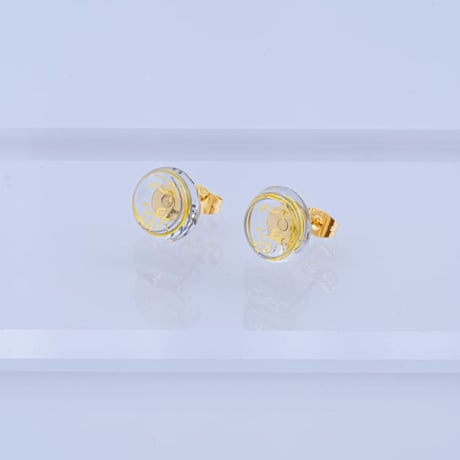 ことだまの耳飾り｜まる型のピアス