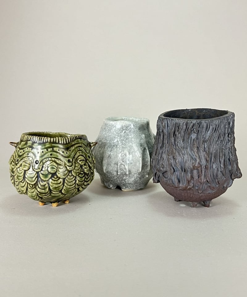 布かぶりキーホルダー & 中鉢：Q3 | どろどろかぶり｜ハンドメイド