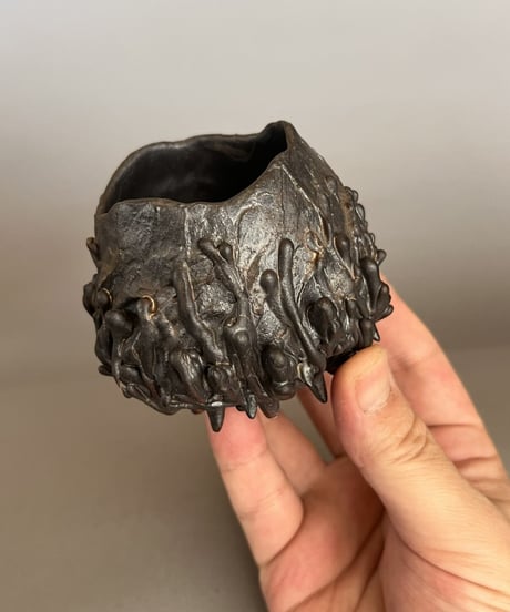 林田ドロロウ 植木鉢 布かぶり 林田ドロロウ 植木鉢 布かぶり