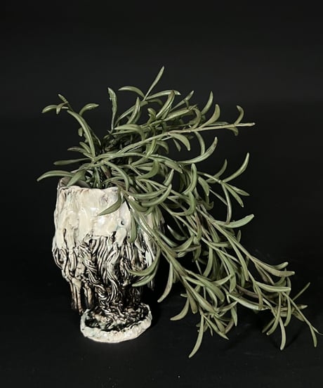 どろどろかぶり｜ハンドメイド植木鉢の販売