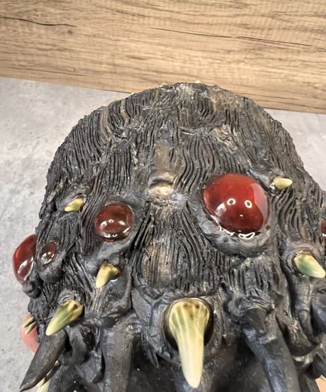 リペア品｜赤目黒大鉢：寅50