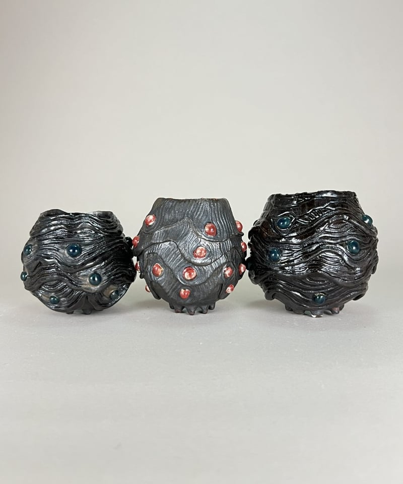 布かぶりキーホルダー & 中鉢：Q3 | どろどろかぶり｜ハンドメイド