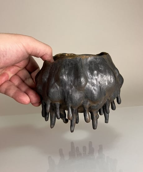 どろどろかぶり｜ハンドメイド植木鉢の販売