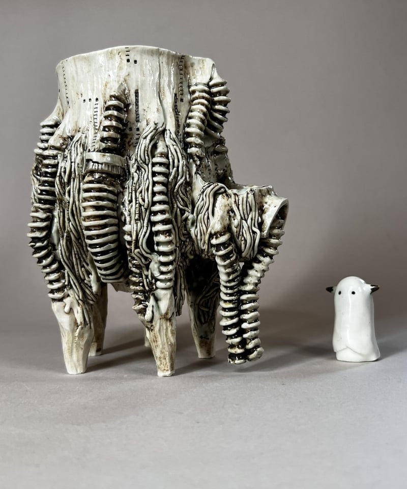 林田ドロロウ 植木鉢 布かぶり 林田ドロロウ 植木鉢 布かぶり