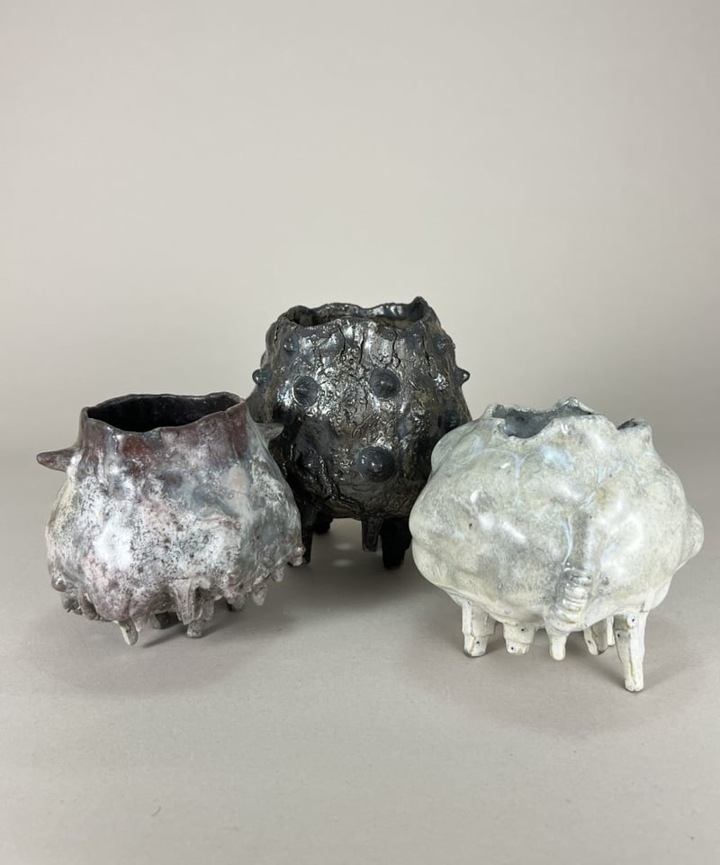 布かぶりキーホルダー & 中鉢：Q3 | どろどろかぶり｜ハンドメイド