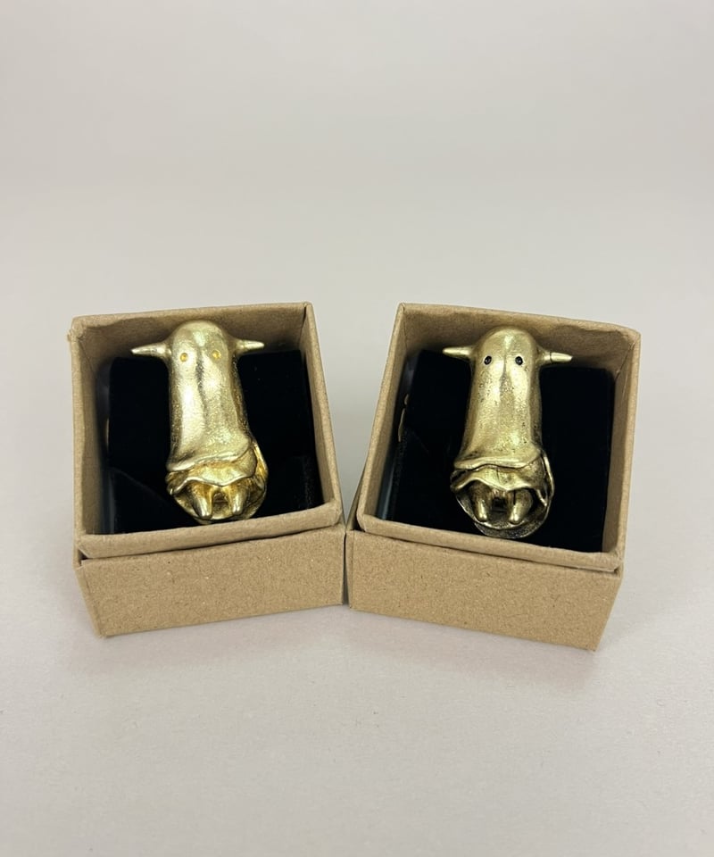 布かぶりキーホルダー & 中鉢：Q3 | どろどろかぶり｜ハンドメイド